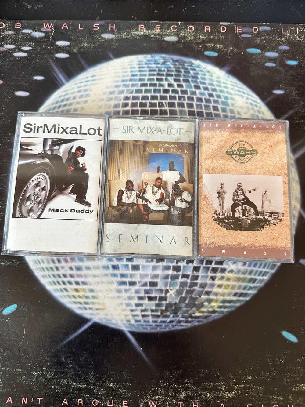 Vintage Sir Mix-A-Lot Cassette Tape Bundle - Lot of 3 Albums (Near Mint)